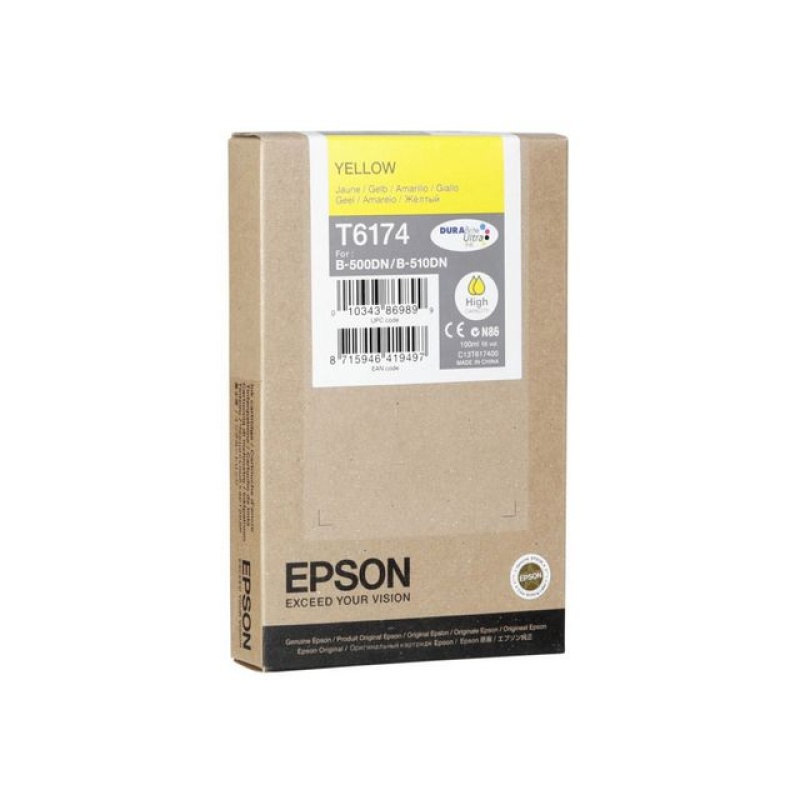 Inkjet Epson T6174 geel HC