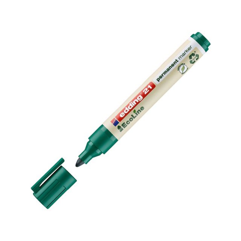 Permanent marker edding 21 eco groen/d10