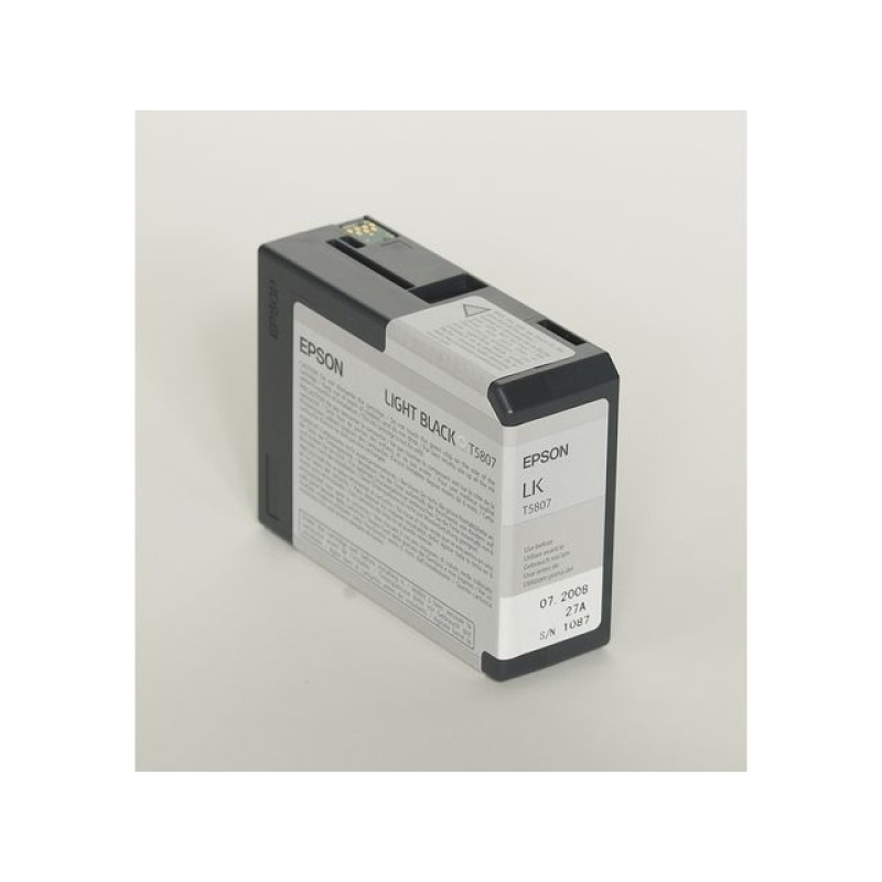 Inkjet Epson T5807 80ml licht zwart
