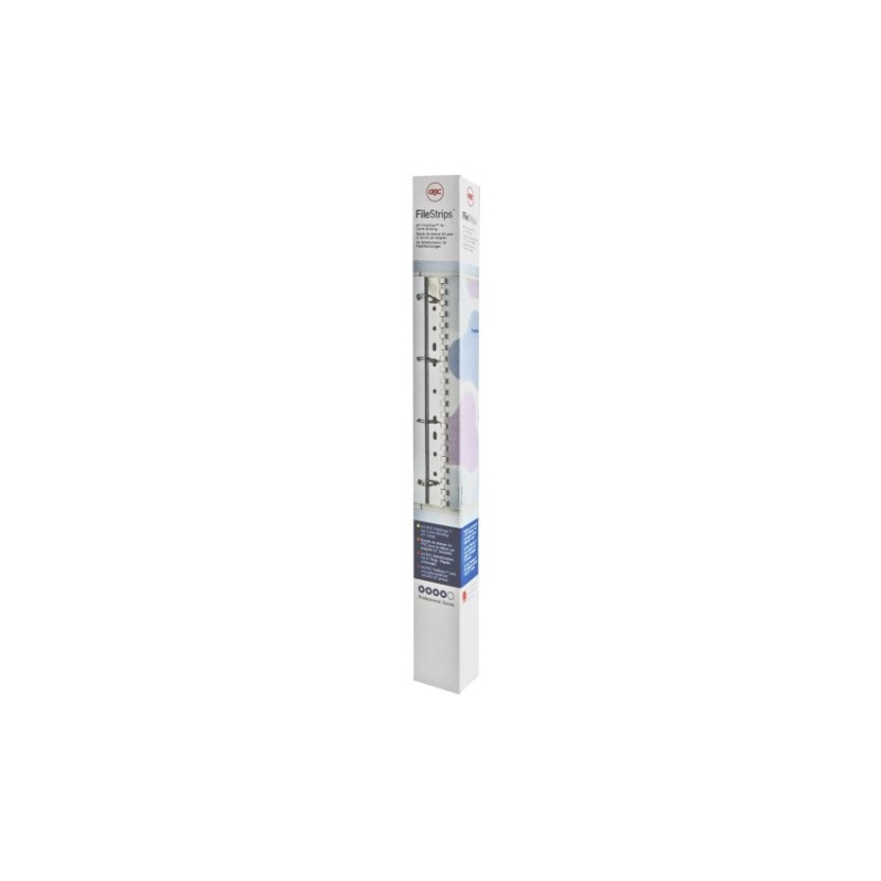 Bindstrip GBC A4 34gaats transp /ds 100