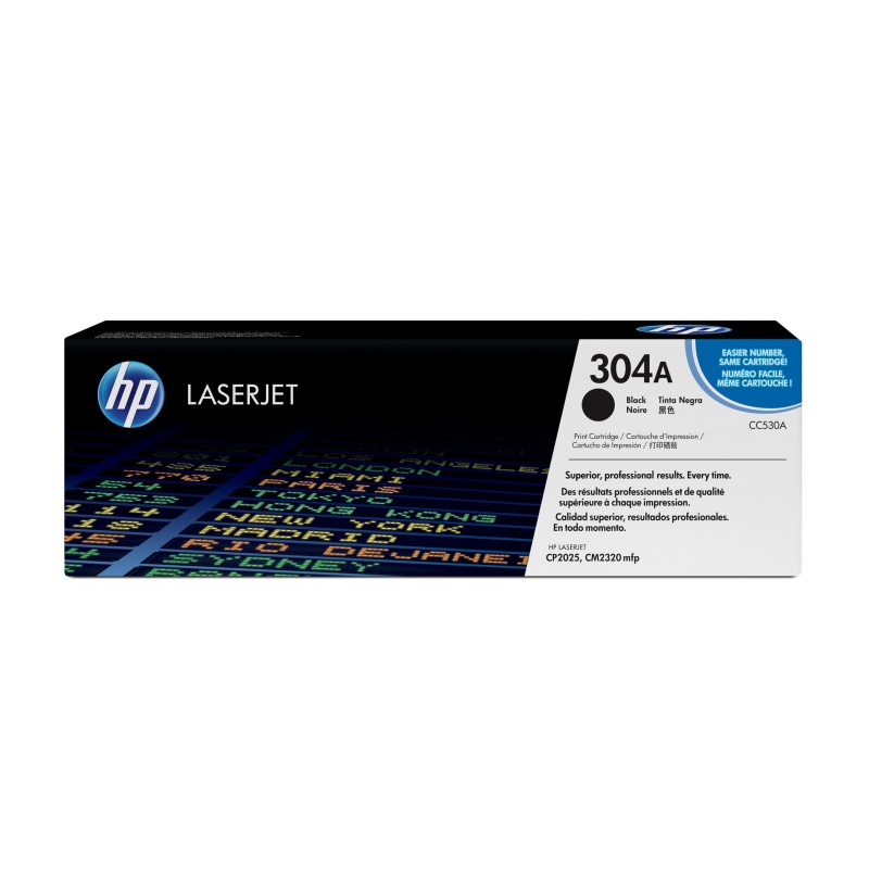 Toner HP CC530A/304A zwart