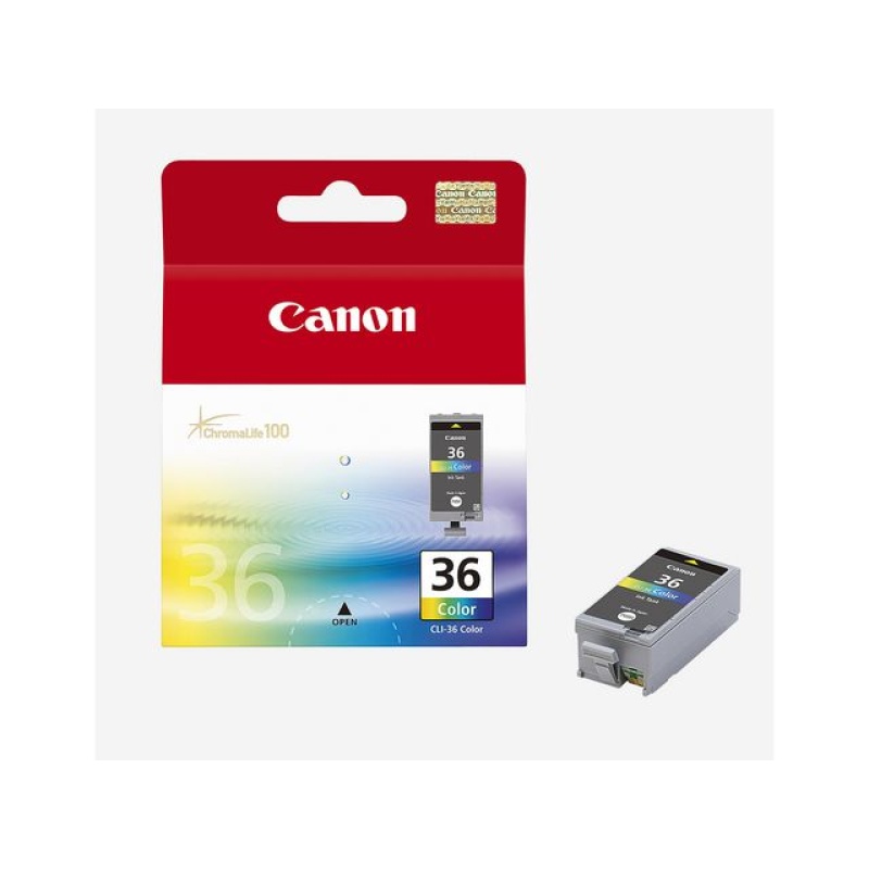 Inkjet Canon CLI-36 gekleurd