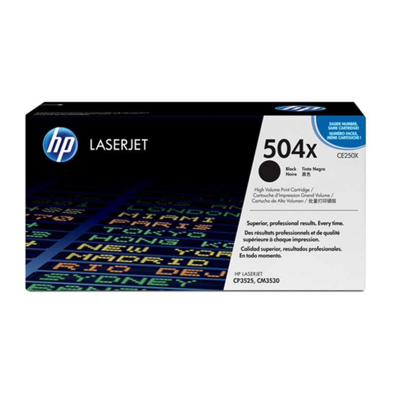 Toner HP CE250X 10K zwart