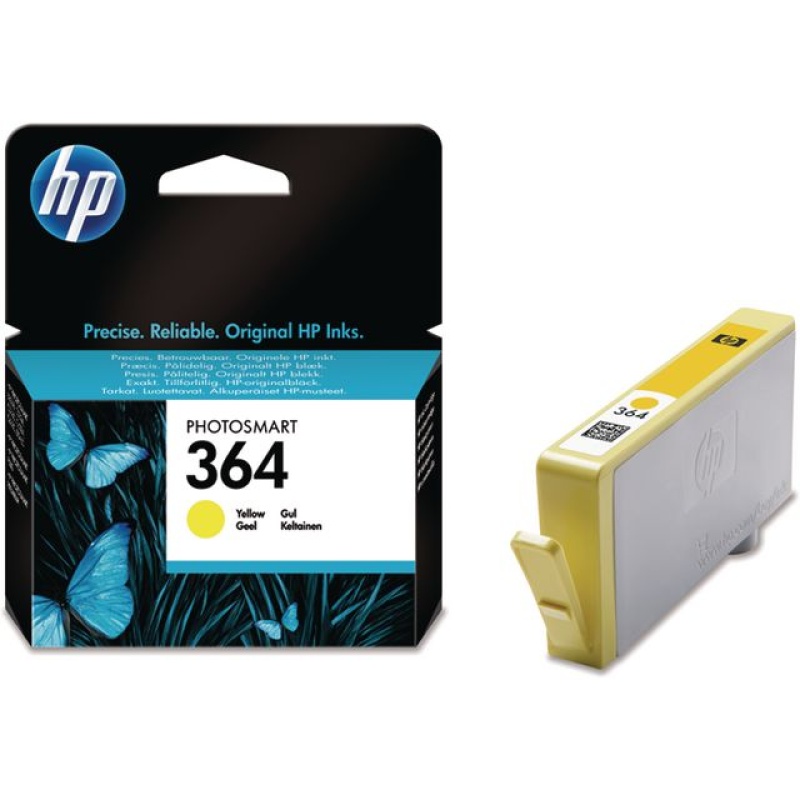 Inkjet HP CB320EE 364 geel