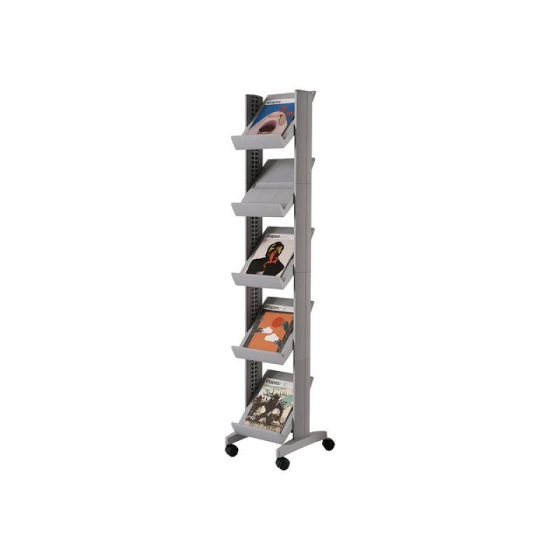 Brochurestandaard 32cm breed alu