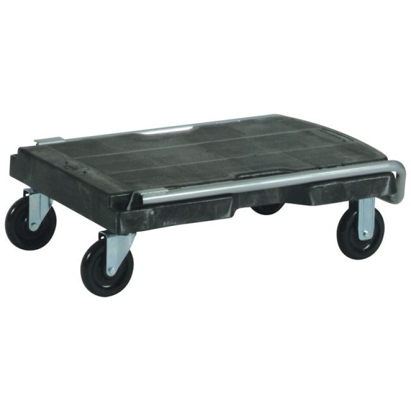 Rubbermaid Mobile trolley Triple zwart