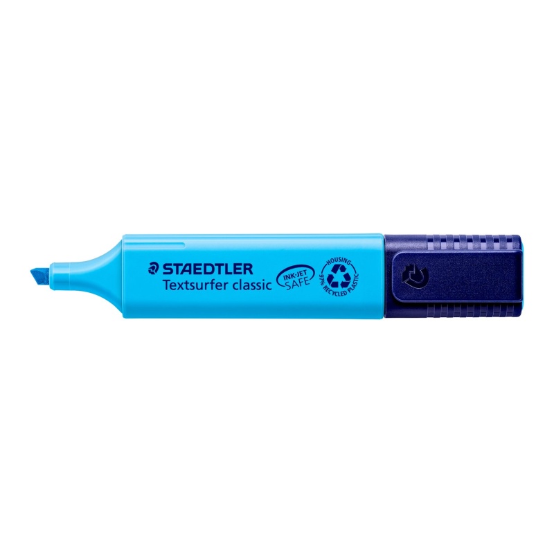 Tekstmarker Textsurfer 364 blauw/pk10