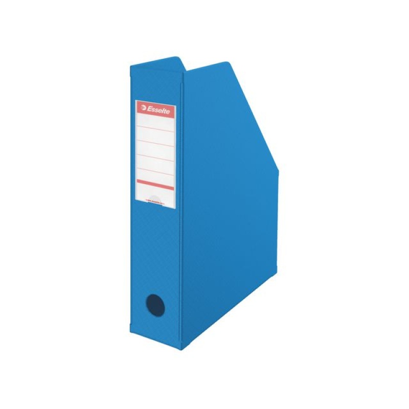 Tijdschriftcassette Esselte A4 blauw/d10