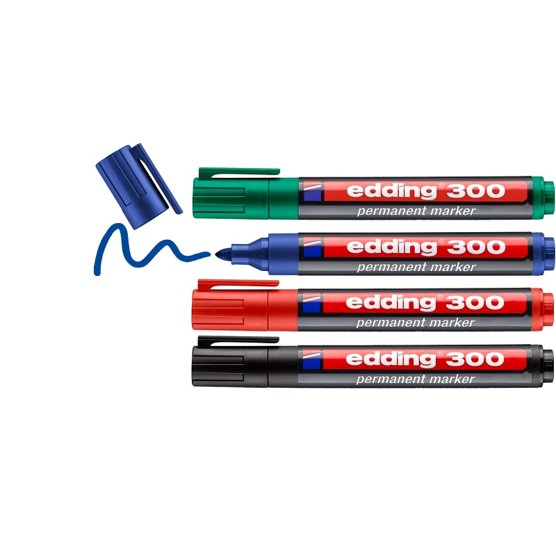 Permanent marker edding 300 1,5-3 ass/b4