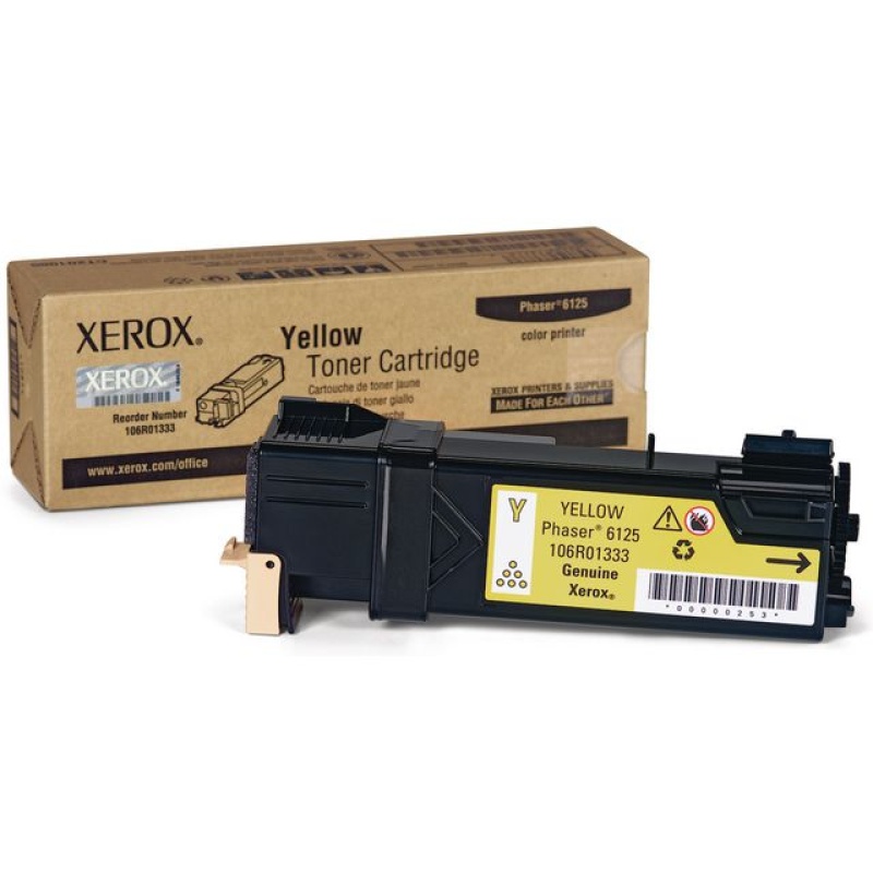 Toner Xerox Phaser 6125 1K geel