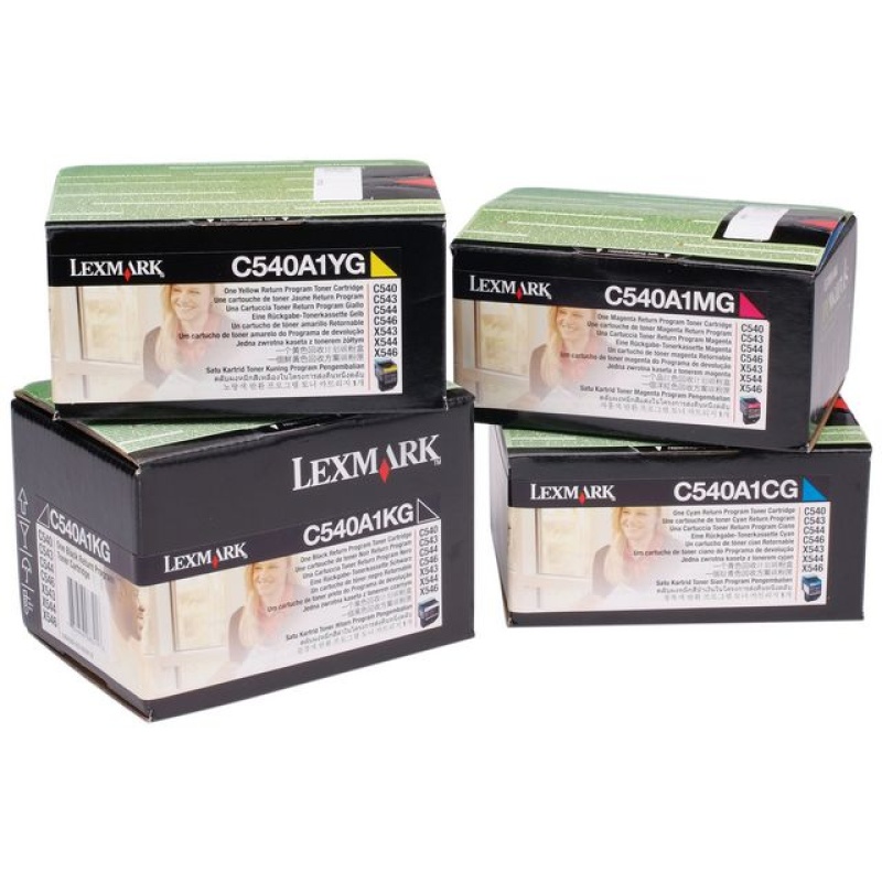 Toner Lexmark C540/543/544, X543 zwart