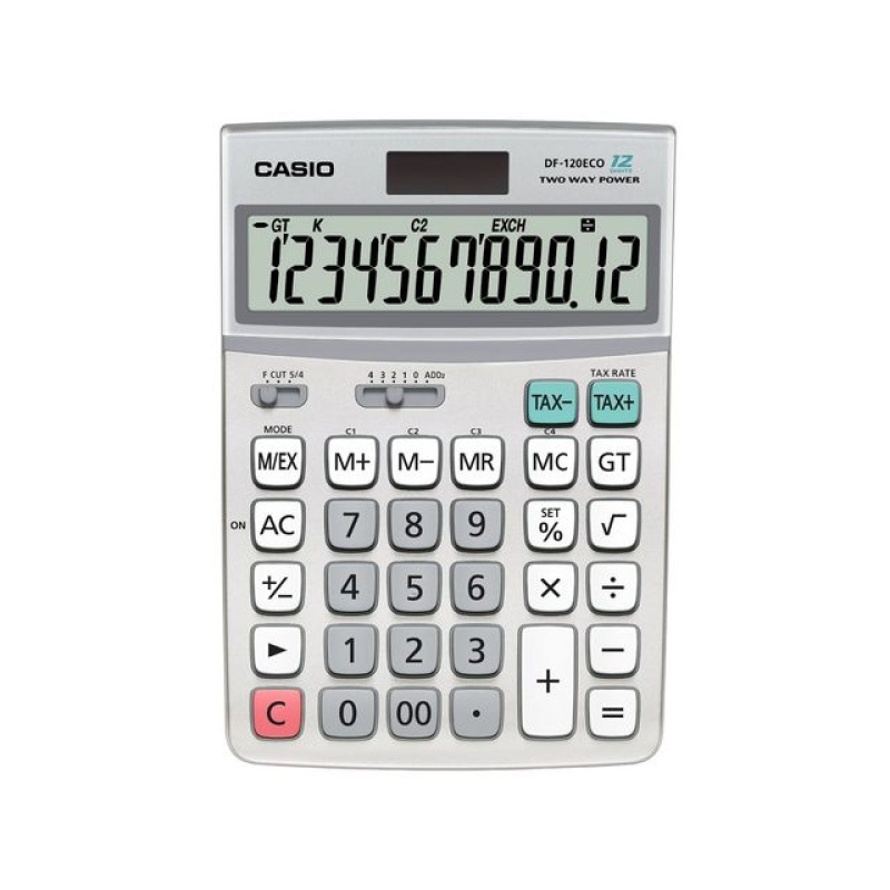Rekenmachine Casio DF-120ECO Solar