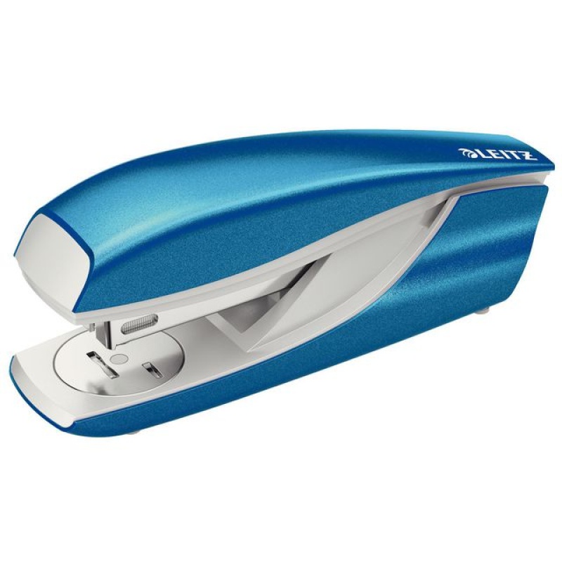 Nietmachine Leitz WOW 5502 blauw metall.