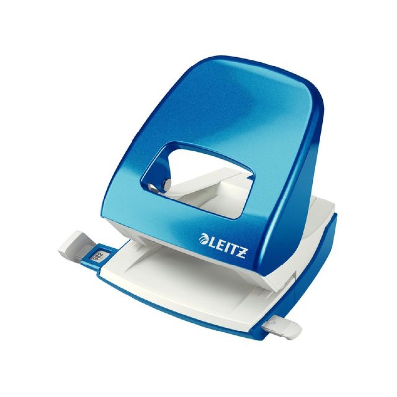Perforator Leitz WOW 5008 blauw metallic