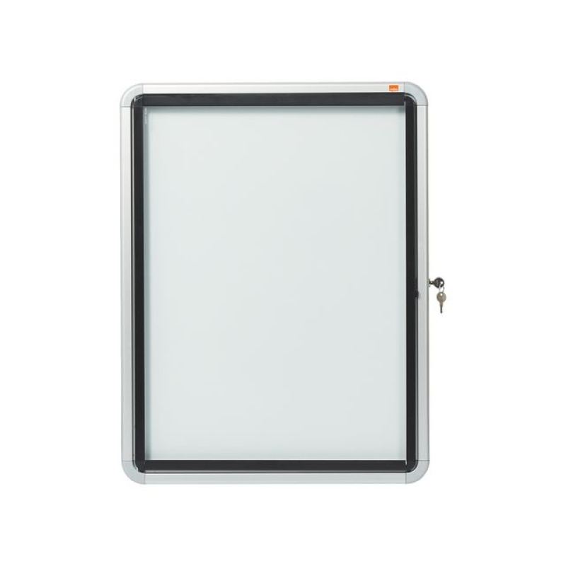 Vitrine Nobo buiten 4xA4 magnetisch