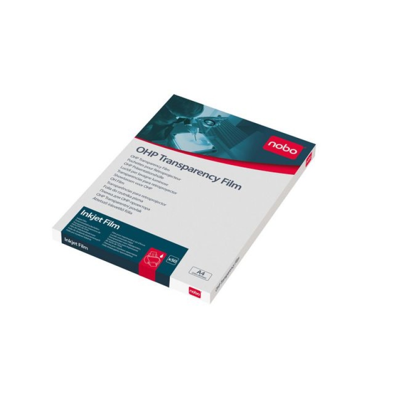 Transparant nobo inkjet A4/pak 50