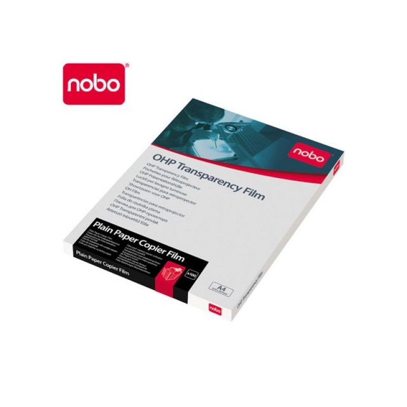 Transparant nobo copier A4/pak 100