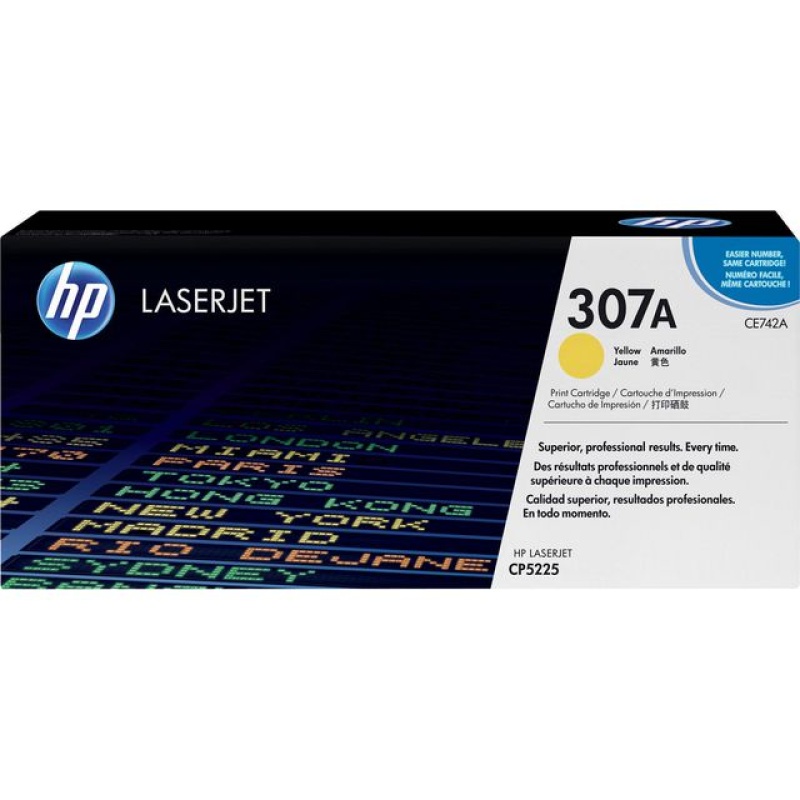 Toner HP CE742A 307A 7K geel