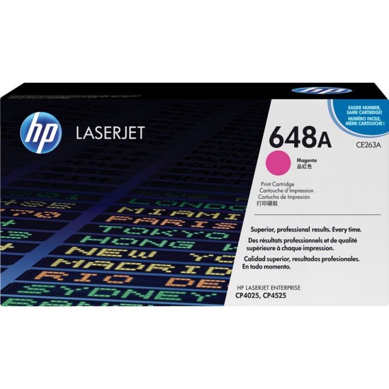 Toner HP CE263A 648A 11K magenta