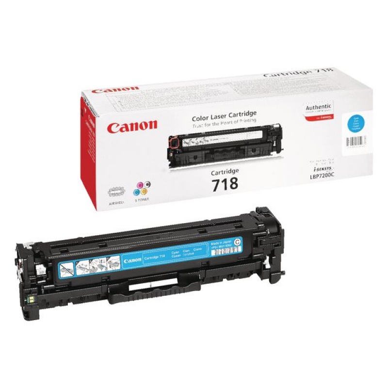 Toner Canon 718-C 2,9K cyan