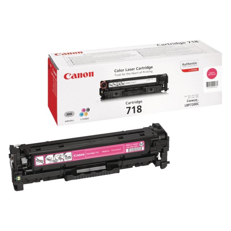 Toner Canon 718-M 2,9K magenta