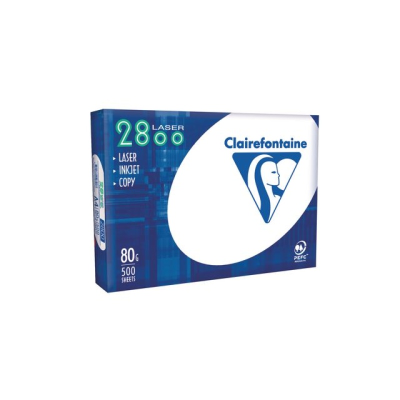 Papier A4 80g Clairfont. 2800/ds 5x500v