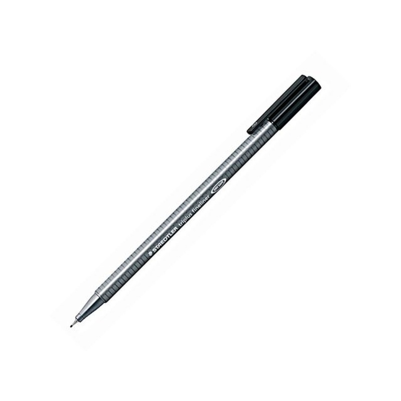 Fineliner Staedtler Triplus 0,3 zw/ds 10