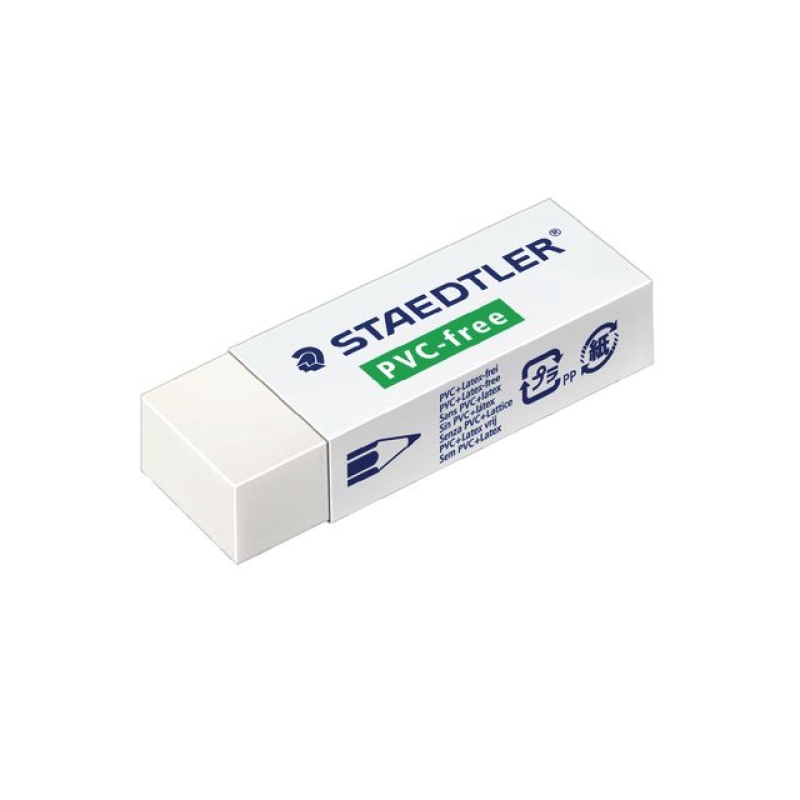 Gum Staedtler PVC-vrij 65x23x13 wit