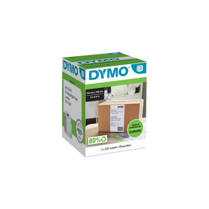 Etiket Dymo verzend 4XL 104x159mm/rl 220