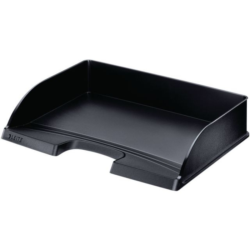 Brievenbak Leitz Plus folio dwars zwart