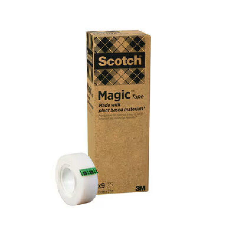 Plakband magic Scotch 900 19mmx33m/pak 9
