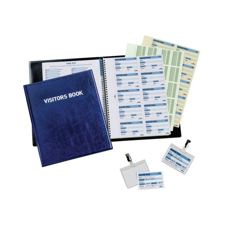 Visitorbook Durable 100 engelstalig