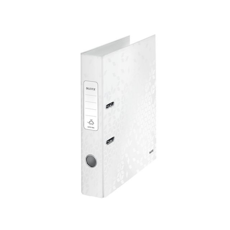 Ordner Leitz WOW 50mm A4 karton wit
