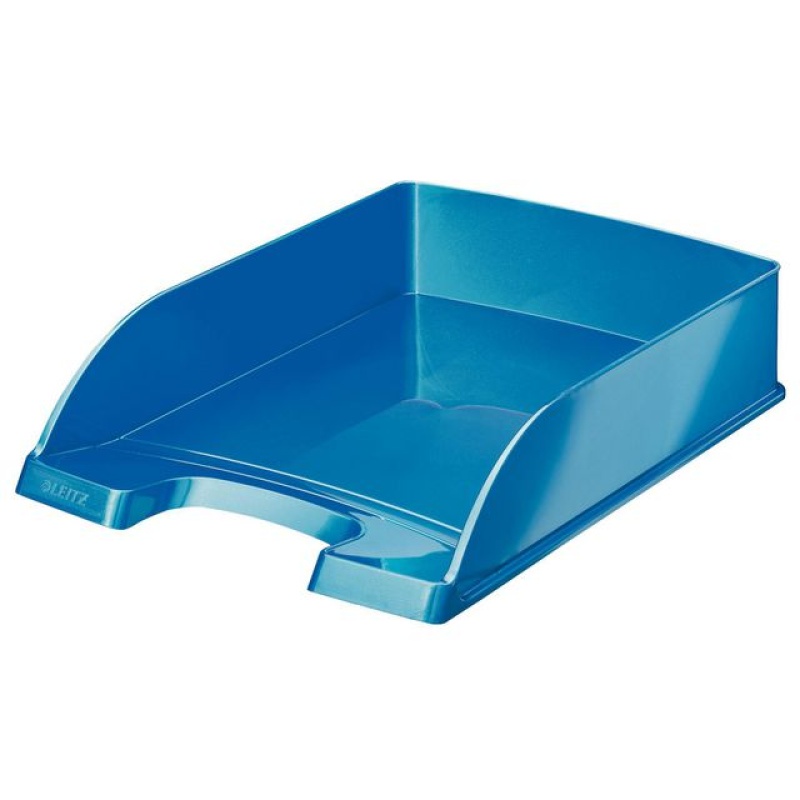 Brievenbak Leitz Plus WOW blauw metallic