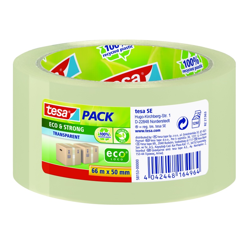 Verpakkingstape ECO STRONG 50mmx66m tr/6