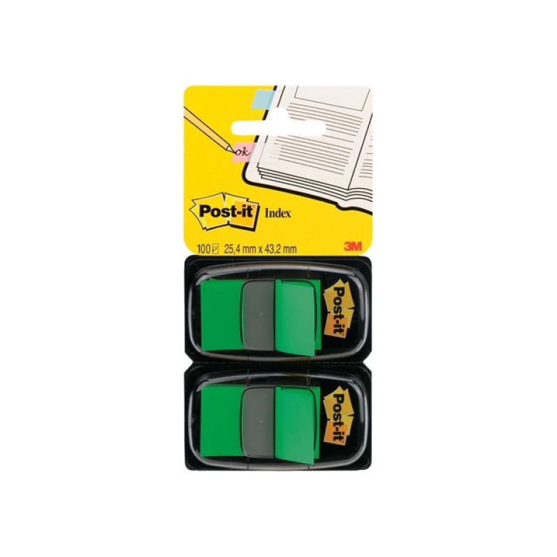 Index Post-It 50 tabs groen/pak 2