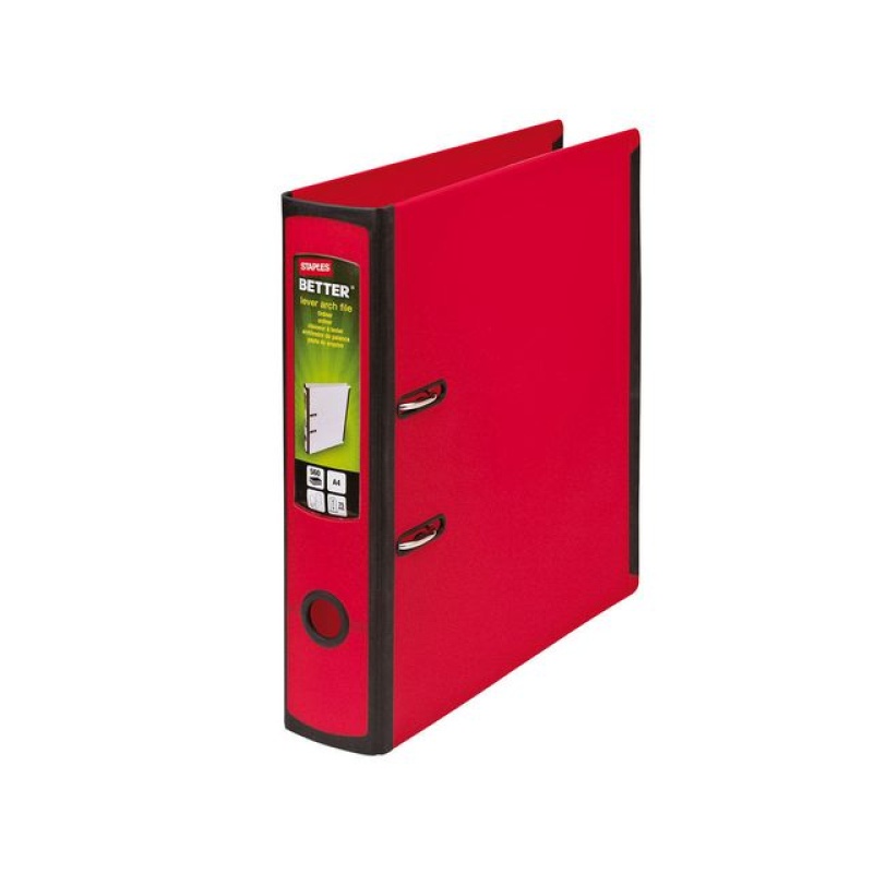 Ordner Better Binder A4-maxi 75mm rood