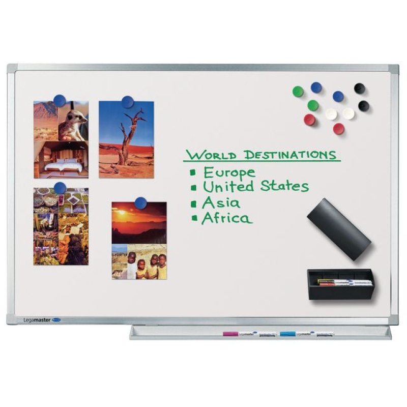 Whiteboard Lega Prof. emaille 120x200