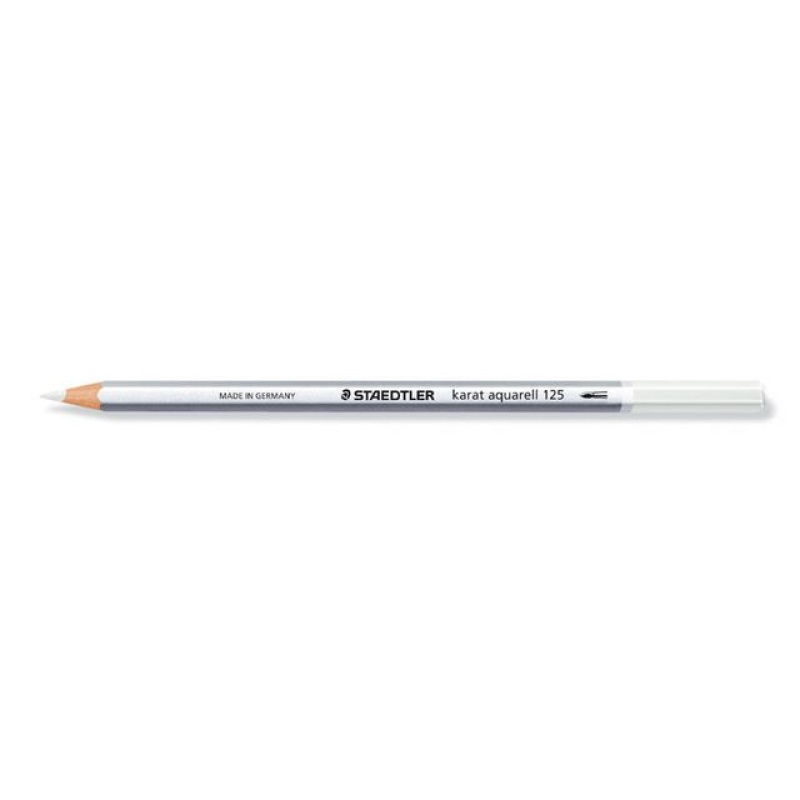 Kleurpotlood Karat Aquarel 2mm wit/ds 6