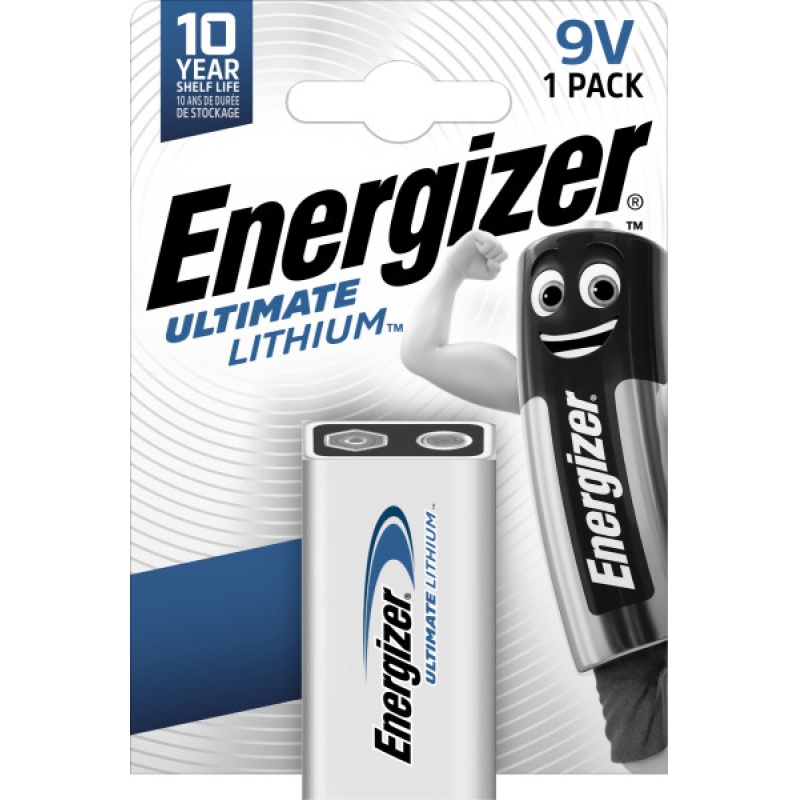 Batterij Energizer Ultimate Lithium 9V