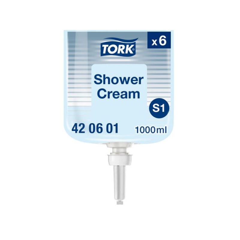 Zeep Tork S1 Prem Liq Hair+Body 1L/ds6