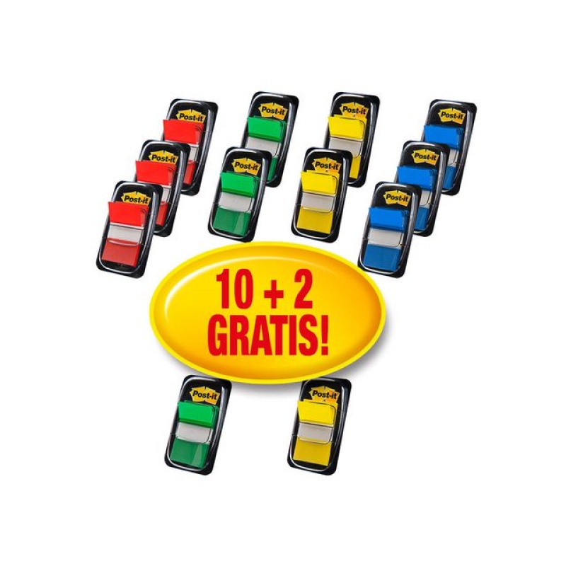 Index Post-It value pack+2 gratis ass/12