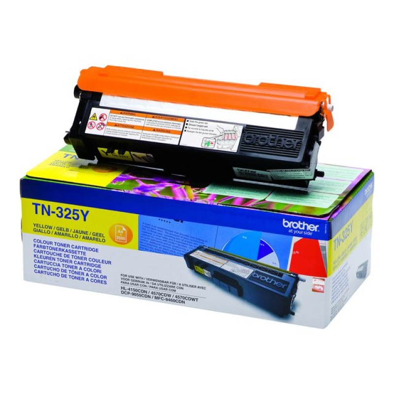 Toner Brother TN-325Y 3.5K geel