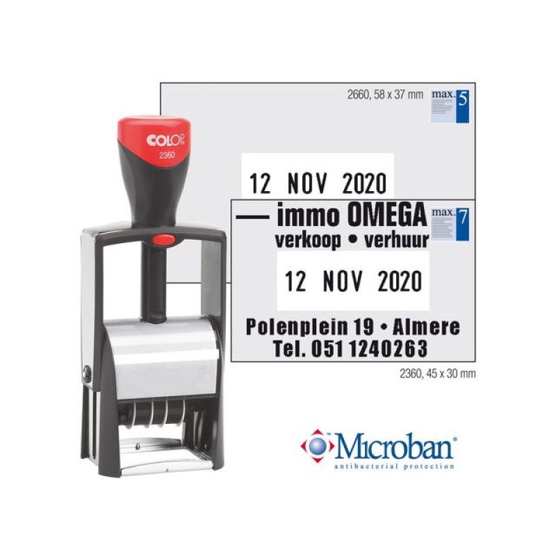 Stempel Colop Classic 2660 58x37mm FR