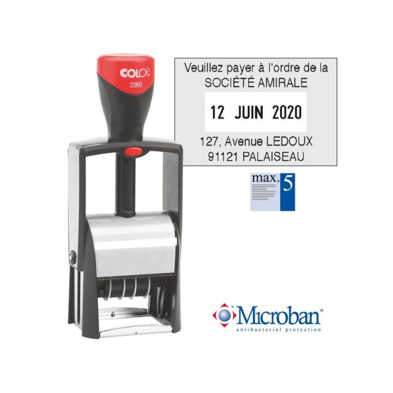 Stempel Colop Classic 2360 45x30mm FR