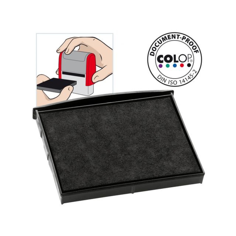 Inktkussen Colop E/2800 zwart/pak 2