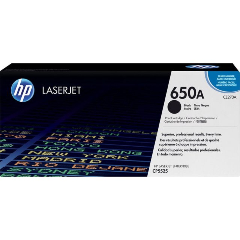 Toner HP CE270A 13,5K zwart