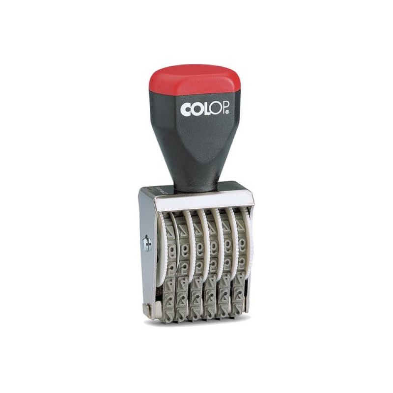 Cijferbandstempel Colop 10 banden 5mm
