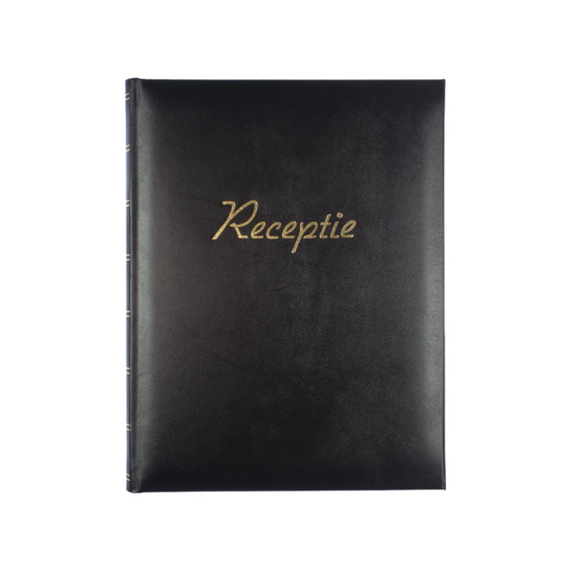 Receptiealbum zwart