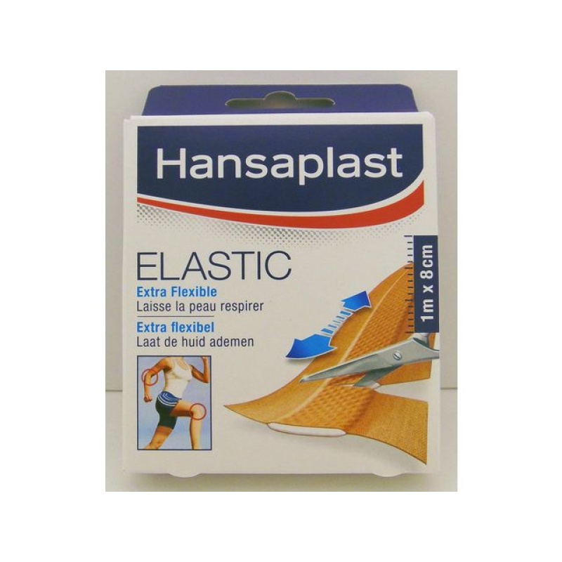Pleister Hansaplast beige 8 x 100 cm